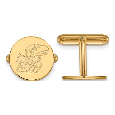 University of Kansas Jayhawk Cuff Links