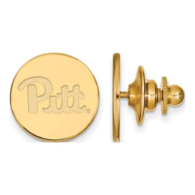 14K Yellow Gold Logoart University Of Pittsburgh Lapel Pin