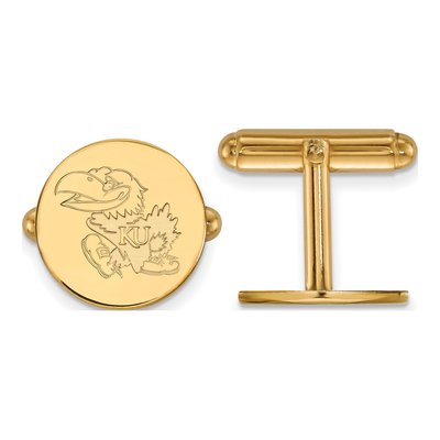 University of Kansas Jayhawk Cuff Links