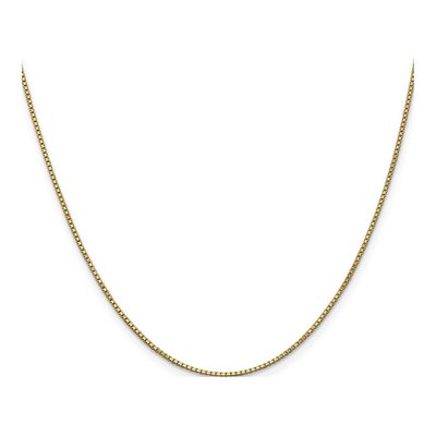 10K Yellow Gold 1mm Box Chain – view 3