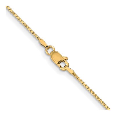 10K Yellow Gold 1mm Box Chain – view 4