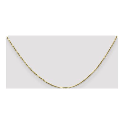 10K Yellow Gold 1mm Box Chain – view 5