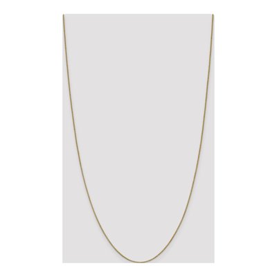 14K Yellow Gold 1mm Box Chain – view 5