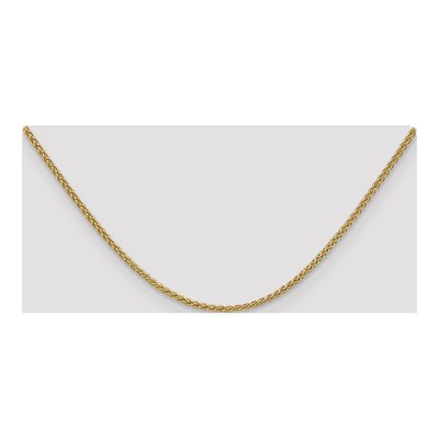 14K Yellow Gold 2.1mm Wheat Chain – view 5