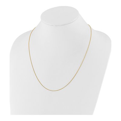 10K Yellow Gold 0.8mm Wheat Chain – view 6