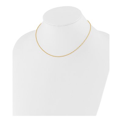 10K Yellow Gold 1.5mm Rope Chain – view 4