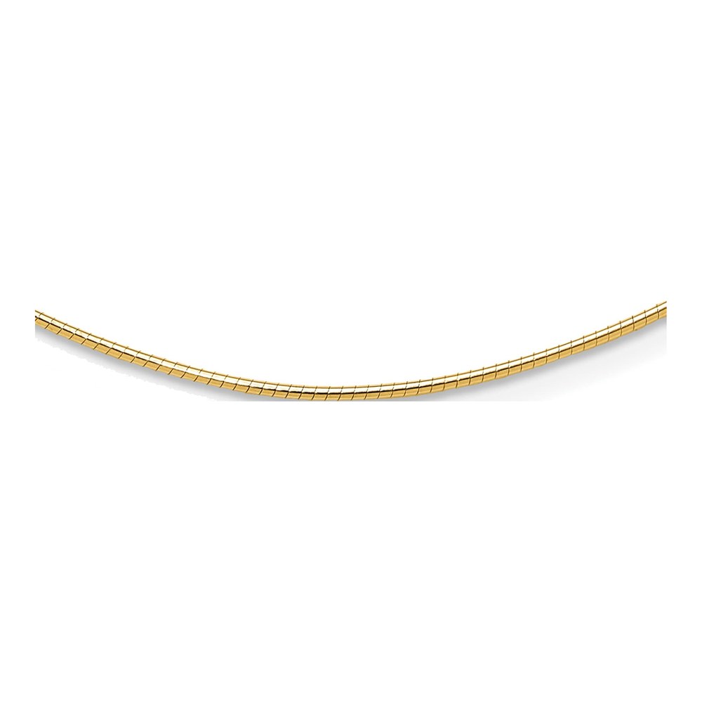 10K Yellow Gold Snake Necklace