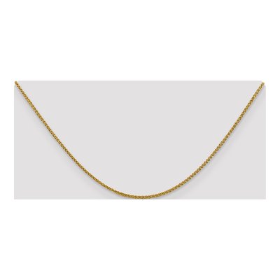 14K Yellow Gold 1.5mm Wheat Chain – view 5