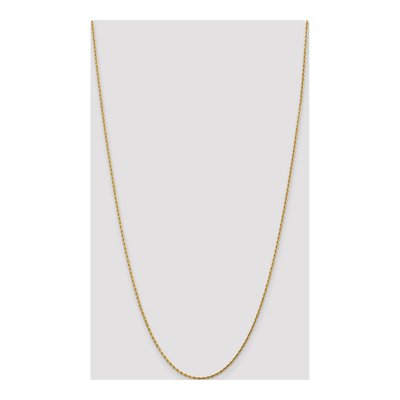14K Yellow Gold 1.75mm Diamond-Cut Rope Chain – view 5
