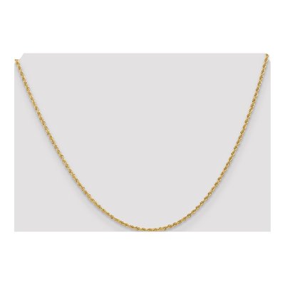 14K Yellow Gold 1.6mm Rope Chain – view 5