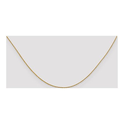 14K Yellow Gold 0.8mm Rope Chain – view 6