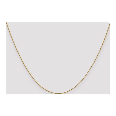 14K Yellow Gold 0.8mm Rope Chain – view 6