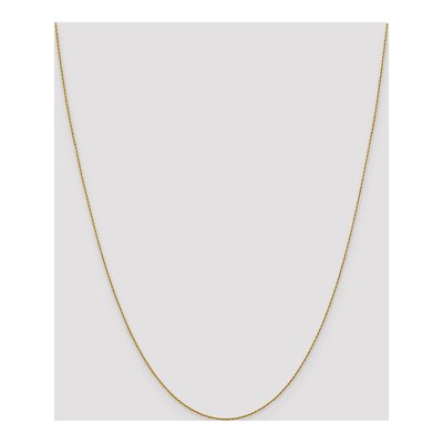 14K Yellow Gold 0.8mm Rope Chain – view 5