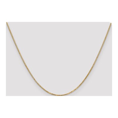 14K Yellow Gold 1.3mm Box Chain – view 5