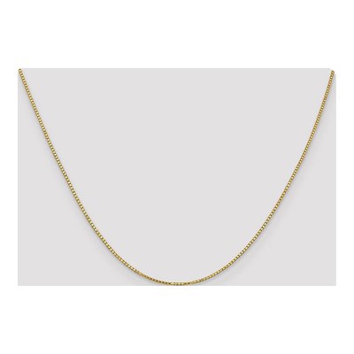 14K Yellow Gold 1.2mm Box Chain – view 6