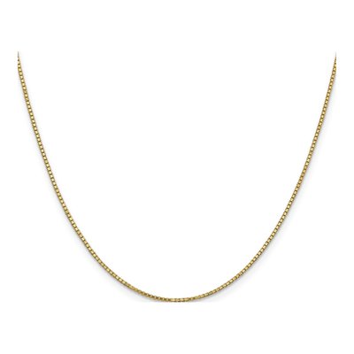 14K Yellow Gold 1.2mm Box Chain – view 3