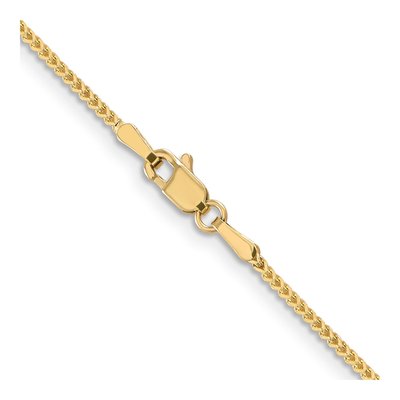 14K Yellow Gold 1.1mm Franco Chain – view 4