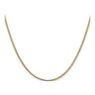 14K Yellow Gold 1.1mm 20-Inch Franco Chain – view 3