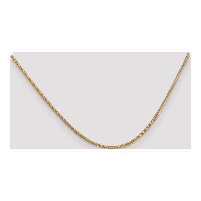 14K Yellow Gold 1.25mm Franco Chain – view 5