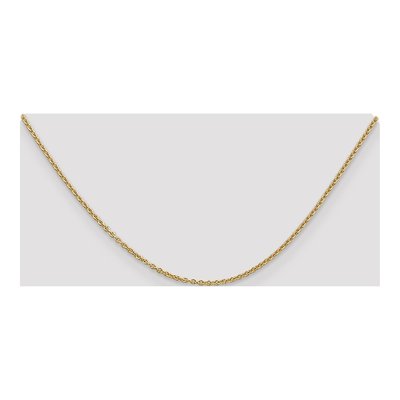 14K Yellow Gold 1.95mm Round Cable Chain – view 6