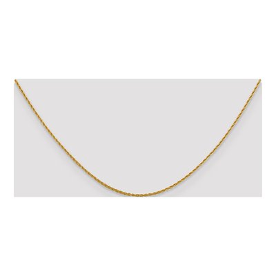 14K Yellow Gold 1.3mm Rope Chain – view 6