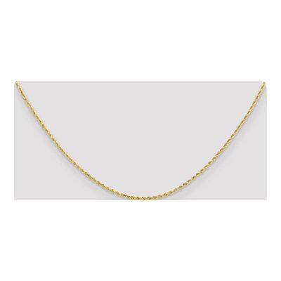 10K Yellow Gold 1.75mm Diamond-Cut Rope Chain – view 5