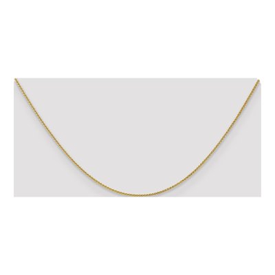 10K Yellow Gold 1mm Wheat Chain – view 5