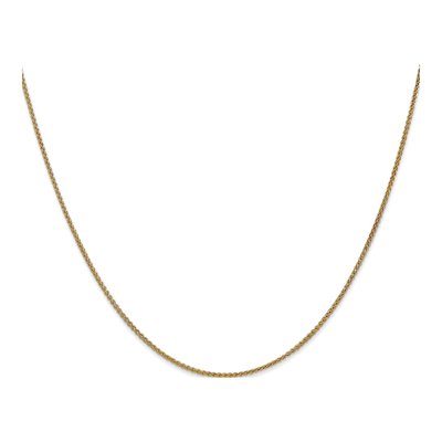 10K Yellow Gold 1.2mm Wheat Chain – view 2