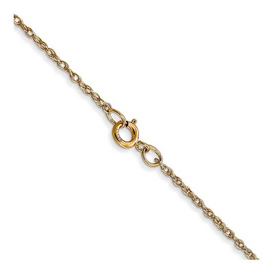 14K Yellow Gold 0.95mm Rope Chain – view 4