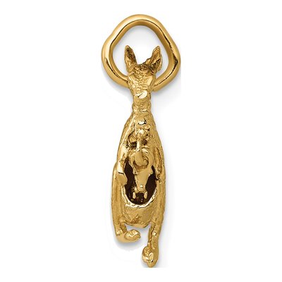 14K Yellow Gold Kangaroo Charm – view 3