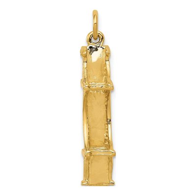 14K Yellow Gold 3-D Golden Gate Bridge Charm – view 3