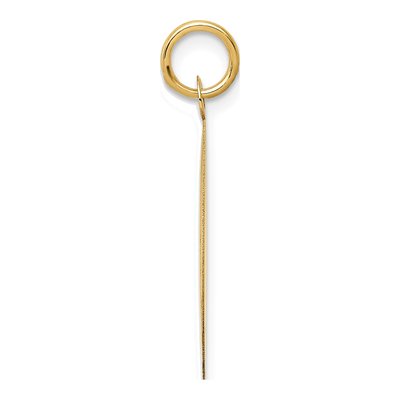 14K Yellow Gold 'happy Anniversary' Disc Charm – view 3