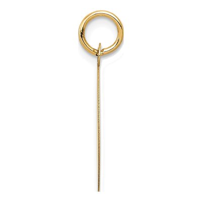 14K Yellow Gold Happy Anniversary Disc Charm – view 3