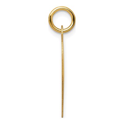 14K Yellow Gold Happy Anniversary Heart Charm – view 3