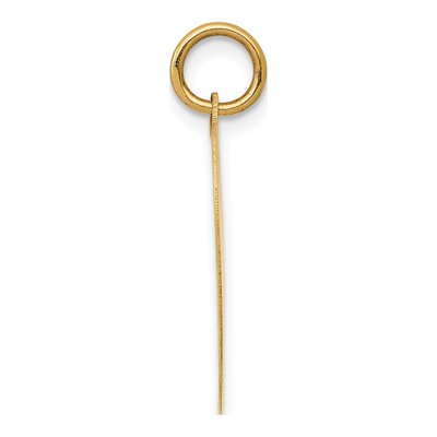14K Yellow Gold Happy Birthday Heart Disc Charm – view 3