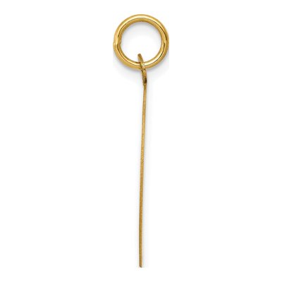 14K Yellow Gold Las Vegas Dice Disc Charm – view 3