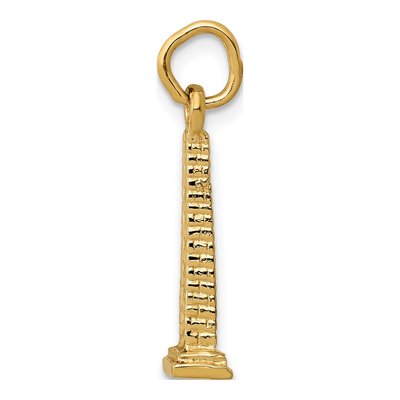14K Yellow Gold Washington Monument Charm – view 3
