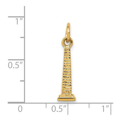 14K Yellow Gold Washington Monument Charm – view 4