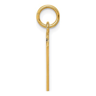 14K Yellow Gold Blackjack Cards Pendant – view 3