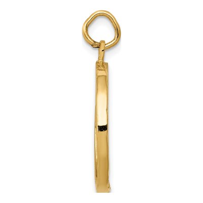 14K Yellow Gold Chicago Skyline Pendant – view 3