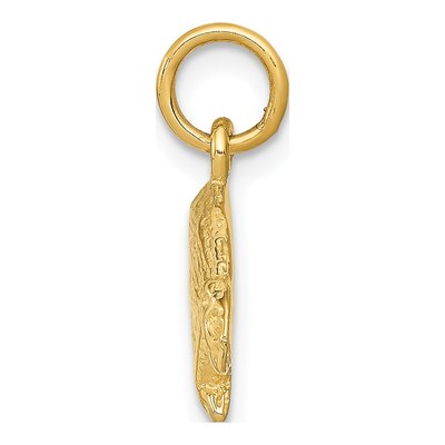 14K Yellow Gold Beaver Pendant – view 3