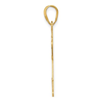 14K Yellow Gold Boy Pendant – view 3