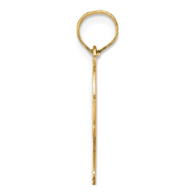 14K Yellow Gold Number 9 Pendant – view 3