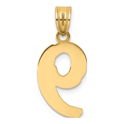 14K Yellow Gold Number 9 Pendant – view 5