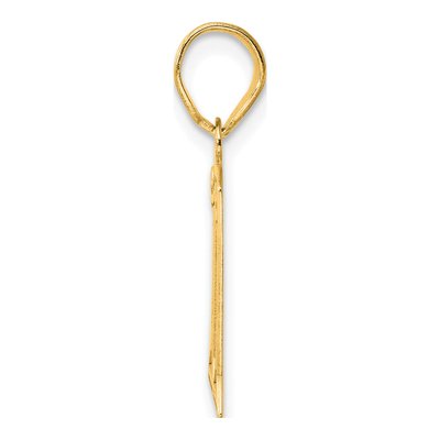14K Yellow Gold Number 11 Pendant – view 3