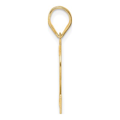 14K Yellow Gold Number 12 Pendant – view 3