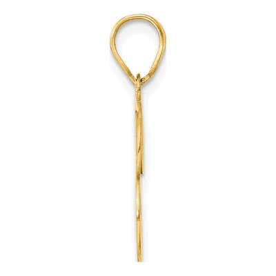 14K Yellow Gold Number 23 Pendant – view 3