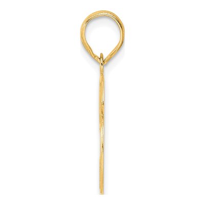14K Yellow Gold Number 26 Pendant – view 3