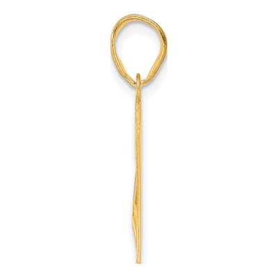 14K Yellow Gold Number 27 Pendant – view 3