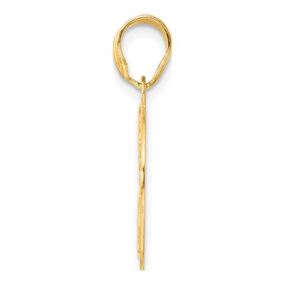 14K Yellow Gold Number 30 Pendant – view 3